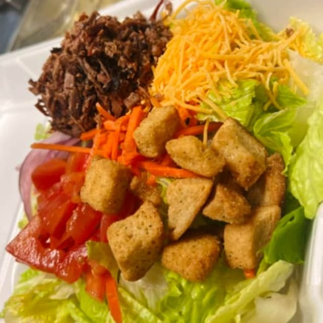 SMOKED MEAT SALAD.