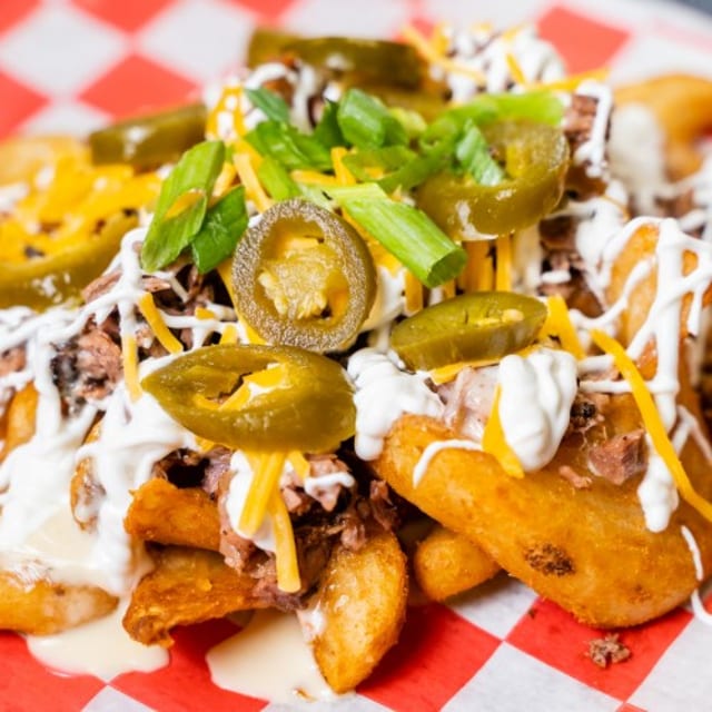 SLOPPY FRIES.