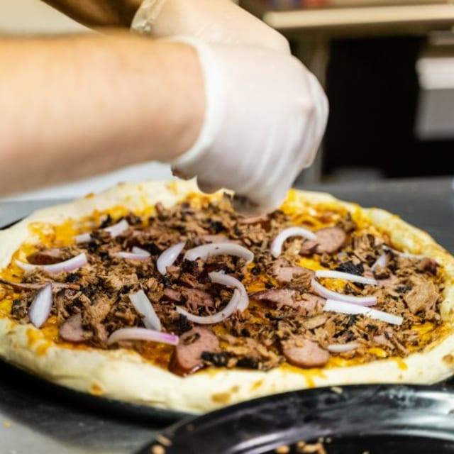 SAUSAGE PIZZA.